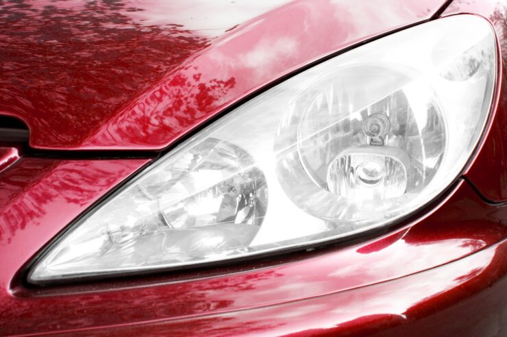 car front light
