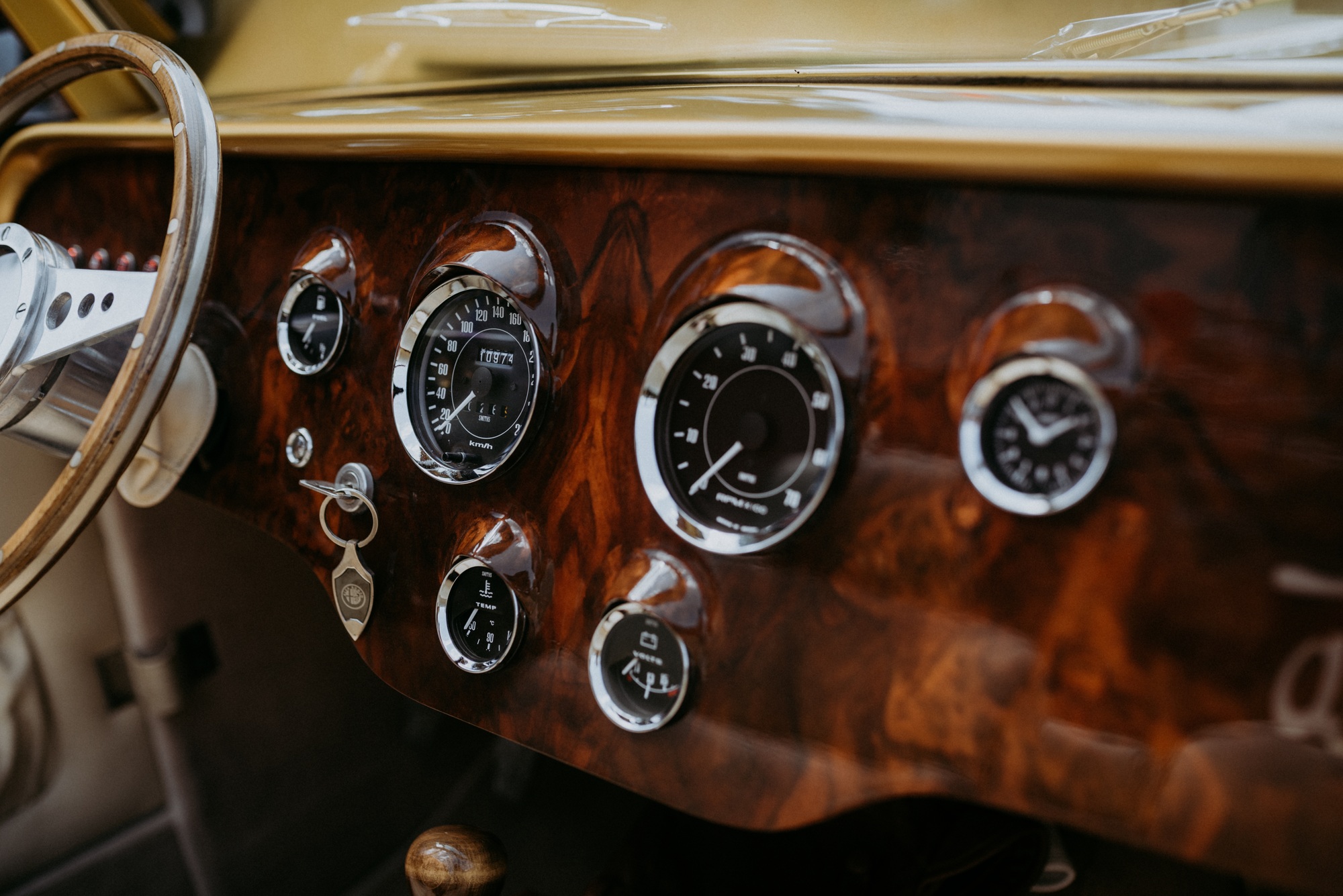 Old car inside