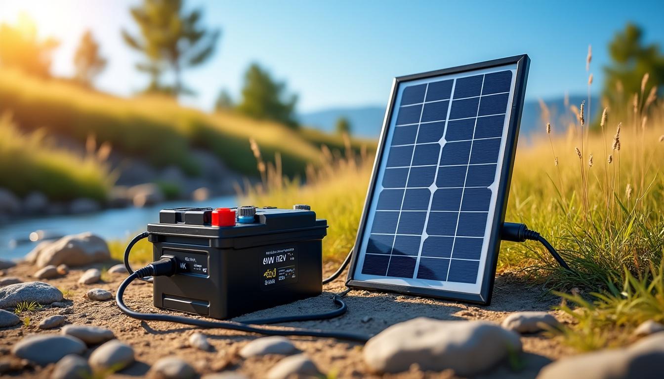 découvrez le panneau solaire pliable 4w 12v, idéal pour recharger vos batteries et éviter les pannes sur la route. léger, compact et facile à utiliser, il assure une énergie fiable partout où vous allez.
