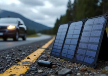 découvrez le panneau solaire pliable 4w 12v, idéal comme chargeur de batterie et solution portable pour rester alimenté en cas de panne sur la route. léger, compact et facile à utiliser, pour une autonomie en toutes circonstances.