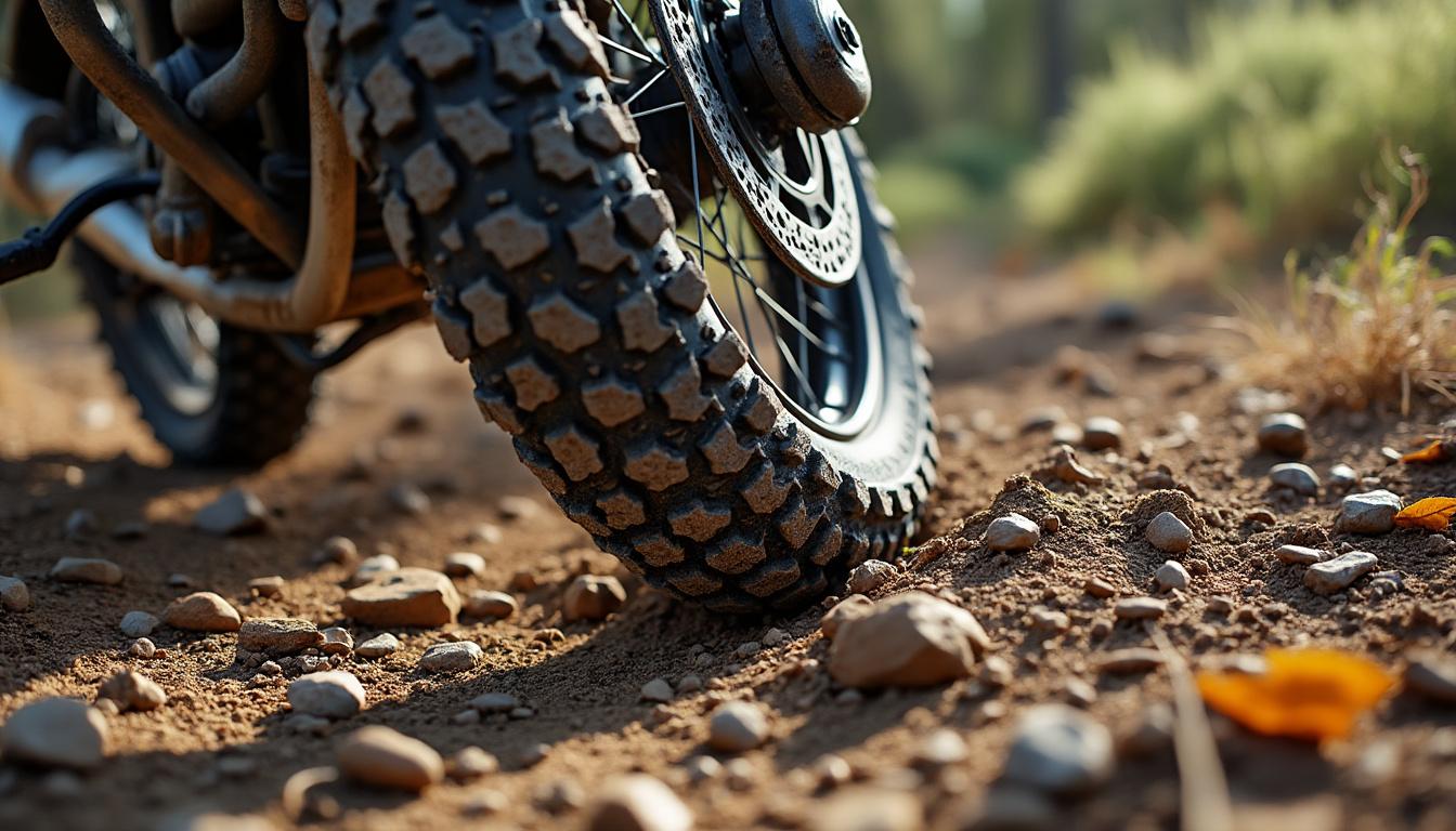 découvrez notre sélection des 5 meilleurs pneus de moto tout-terrain, offrant adhérence, durabilité et performance pour surpasser la concurrence sur tous les terrains.