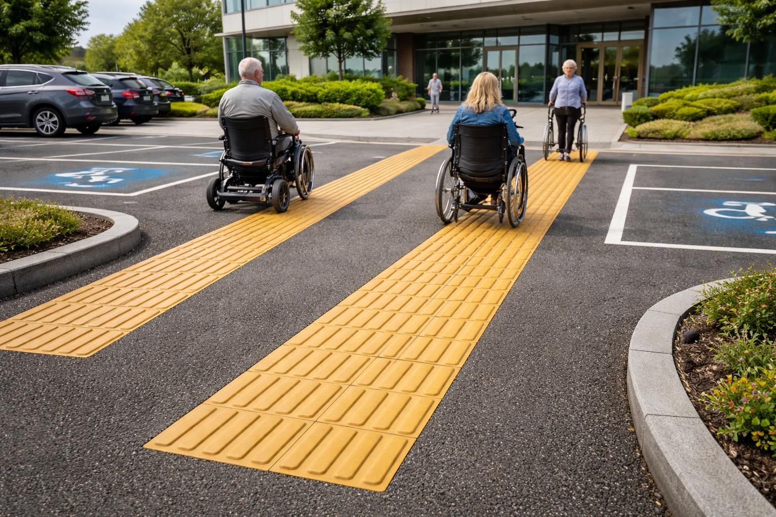 découvrez comment choisir les meilleures bandes de guidage pmr pour parking afin d'assurer sécurité et accessibilité optimales dans votre établissement.