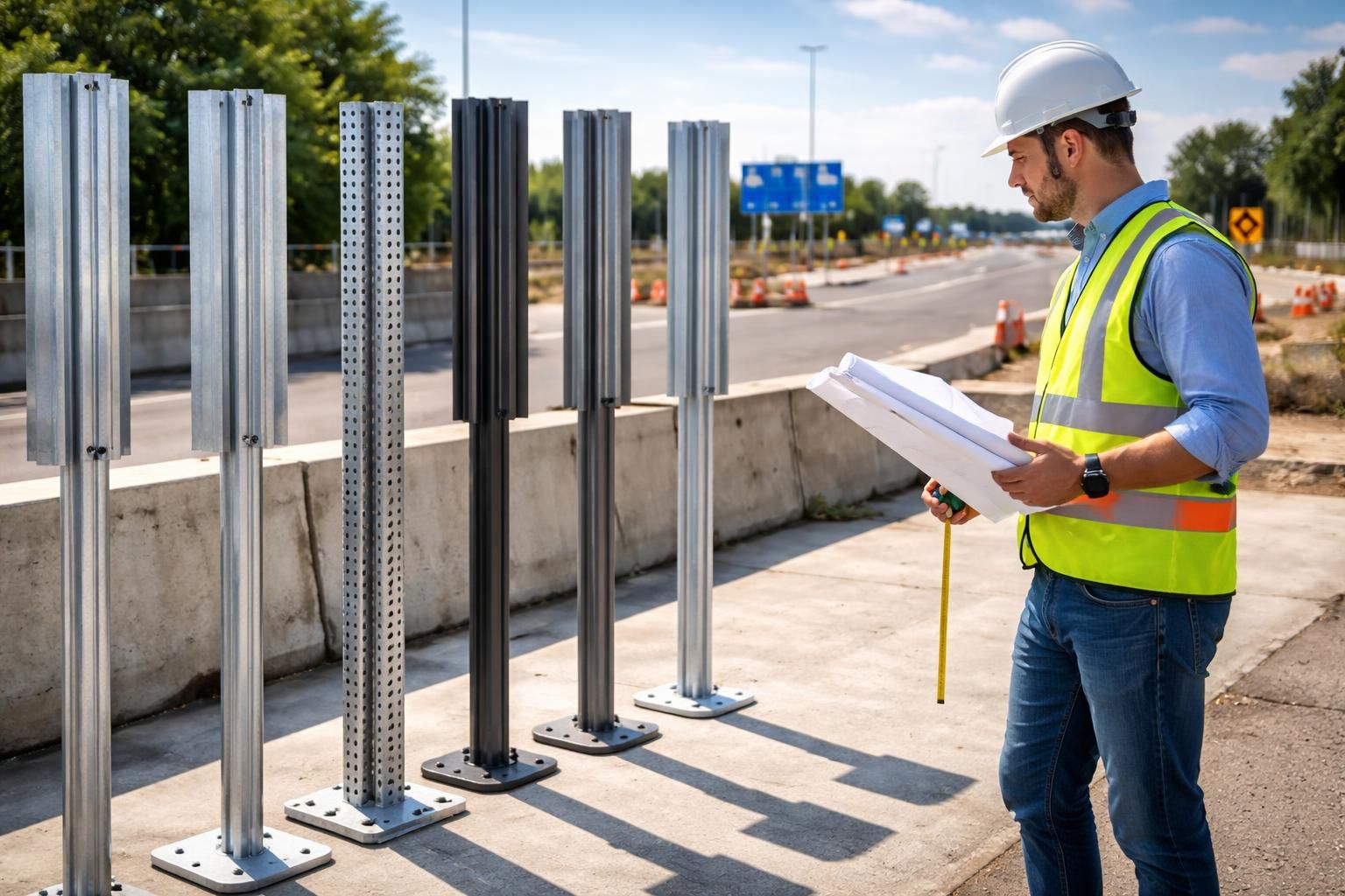 découvrez nos conseils pour sélectionner le poteau de signalisation routière idéal, adapté à votre projet et garantissant sécurité et durabilité.