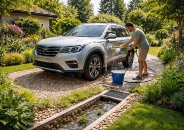 découvrez les meilleures pratiques pour laver votre voiture dans votre jardin sans causer de dégâts, tout en respectant l'environnement et votre habitat.