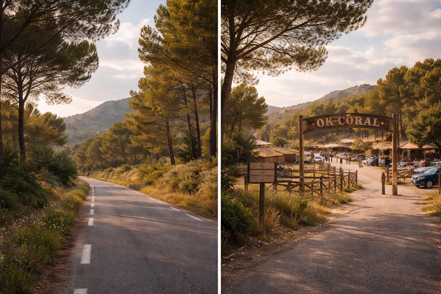 découvrez comment l'ok corral situé sur la route départementale 8 à cuges-les-pins a transformé le paysage local, alliant histoire et modernité dans cette commune pittoresque.